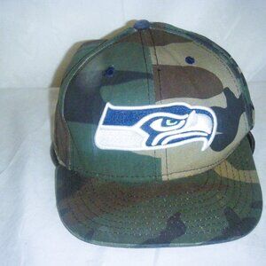 NFL Seattle Seahawks Camo Ball Cap